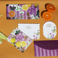Fleur De Compliments – A Vibrant and Citrusy Stationery Set