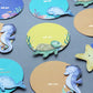 Hello from the Sea – Ocean-Themed Thank You Tags (Set of 20)