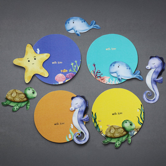 Hello from the Sea – Ocean-Themed Thank You Tags (Set of 20)