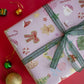 Premium Christmas Wrapping Paper Set – 12 Sheets (4 Designs × 3 Each)