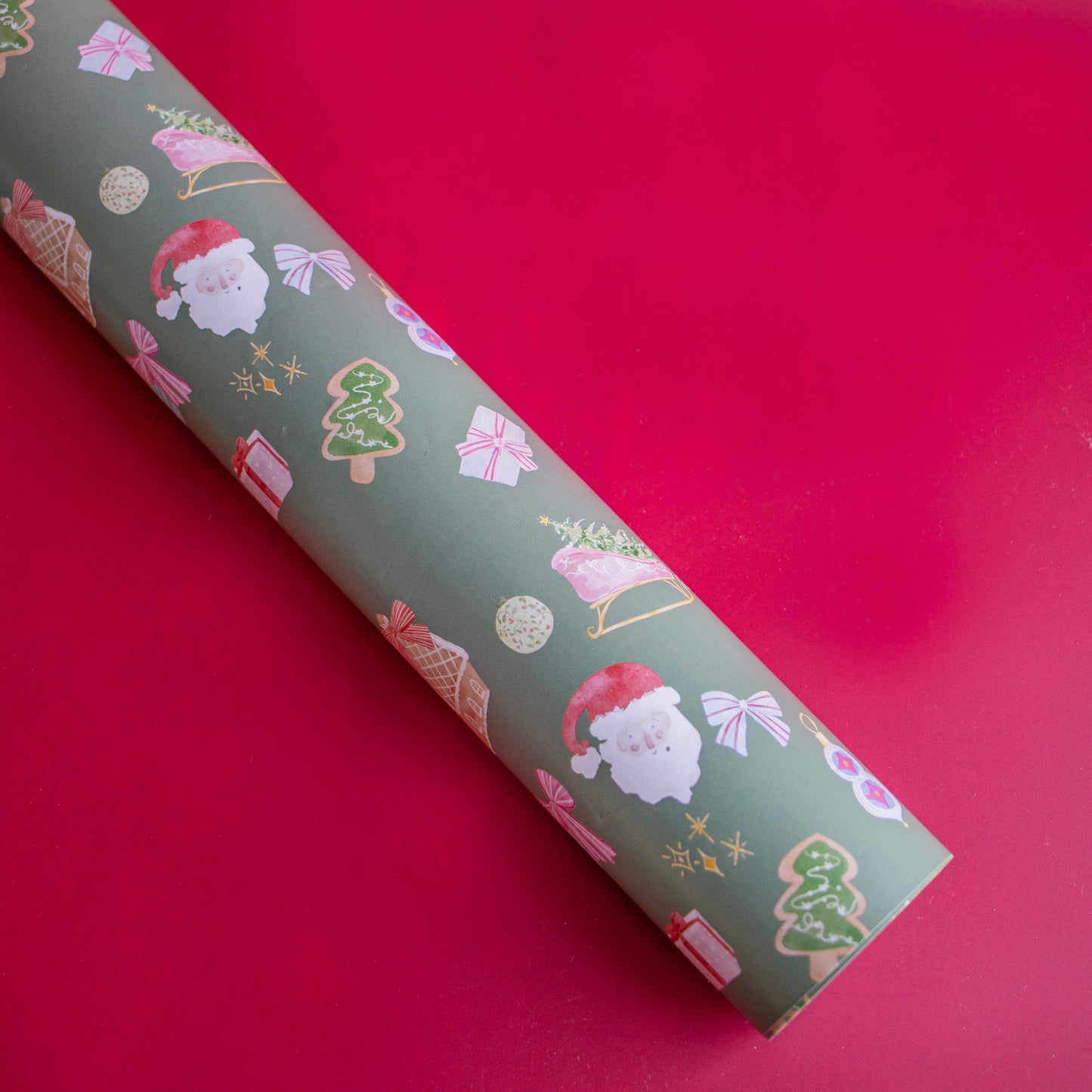 Premium Christmas Wrapping Paper Set – 12 Sheets (4 Designs × 3 Each)