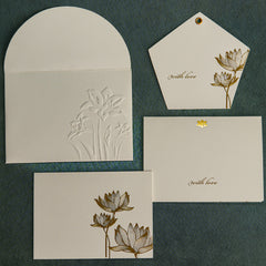 Line & Bloom – A Minimalist Floral Stationery Set