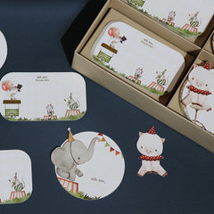 Once Upon a Circus – An Enchanted Personalised Stationery Set (Set of 30)